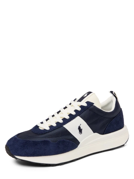 Zdjęcie produktu Polo Ralph Lauren buty sportowe ze skóry - Train 89 Mężczyźni Tekstylia niebieski
