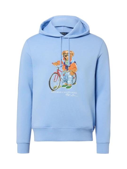 Zdjęcie produktu Polo Ralph Lauren Mężczyźni - Bluza Mężczyźni Bawełna niebieski