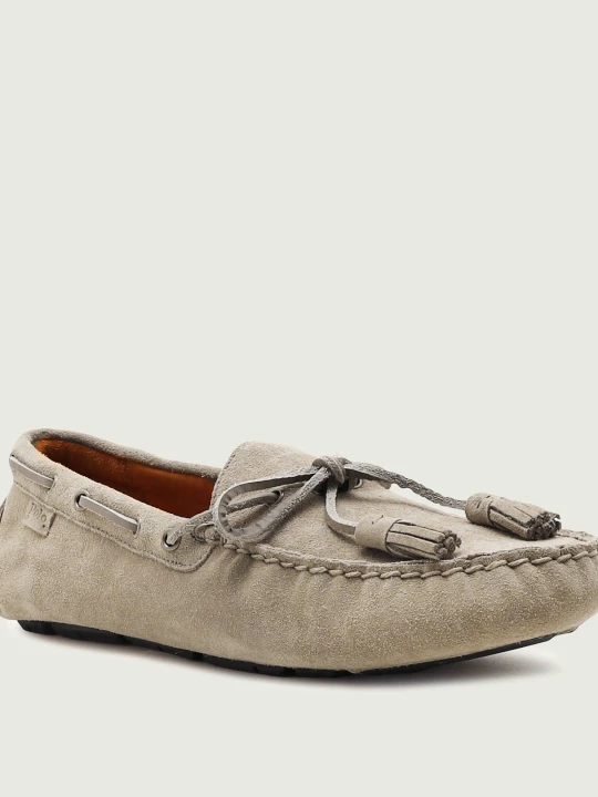 Zdjęcie produktu POLO RALPH LAUREN Mokasyny ANDERS | zamsz beżowy