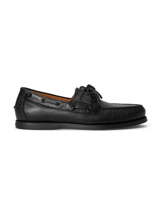 Zdjęcie produktu Polo Ralph Lauren mokasyny męskie skórzane Merton Boat czarny