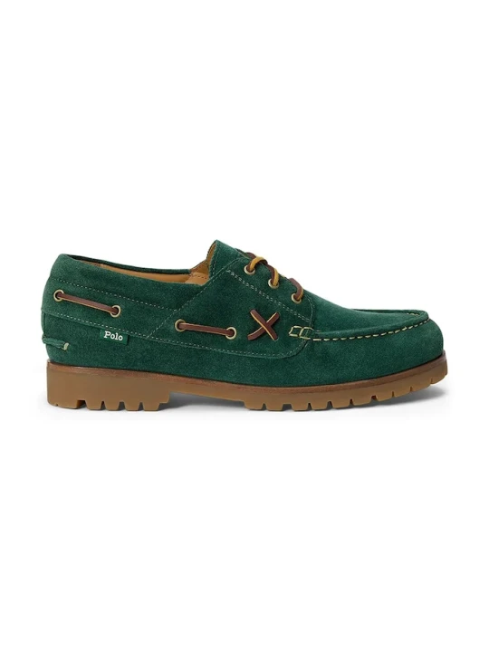 Zdjęcie produktu Polo Ralph Lauren mokasyny męskie zamszowe Ranger Deck zielony