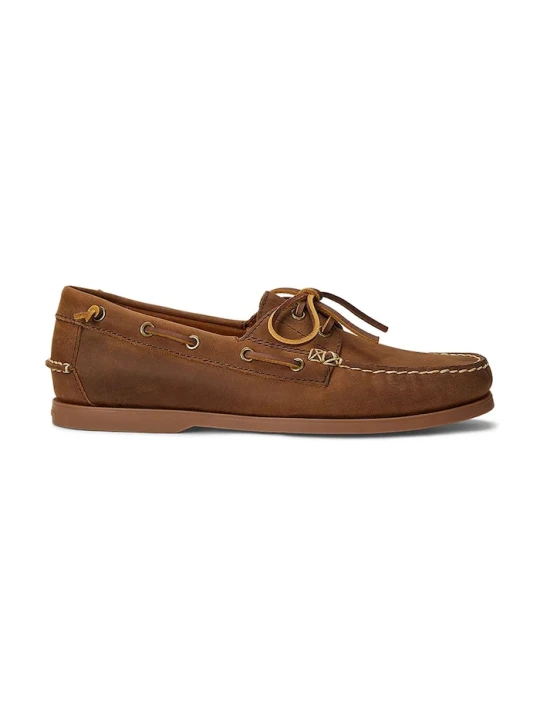 Zdjęcie produktu Polo Ralph Lauren mokasyny nubukowe Merton Boat brązowy