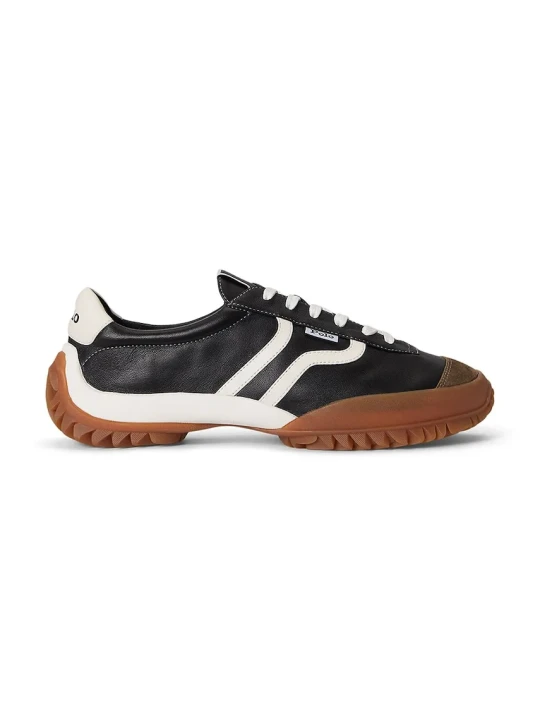 Zdjęcie produktu Polo Ralph Lauren NAPPA LEATHER-TREAD sneakersy sportowe damskie skórzane