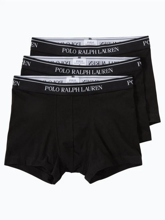 Zdjęcie produktu Polo Ralph Lauren Obcisłe bokserki pakowane po 3 szt. Mężczyźni Bawełna czarny