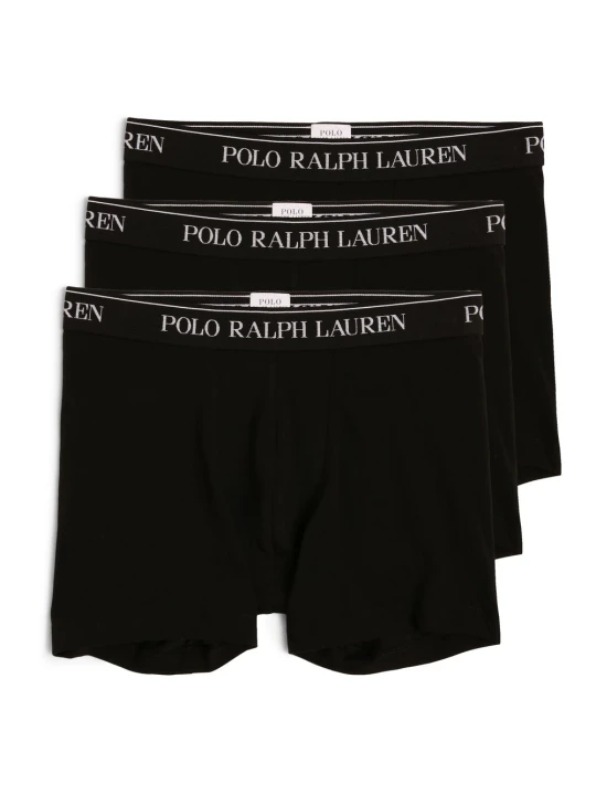 Zdjęcie produktu Polo Ralph Lauren Obcisłe bokserki pakowane po 3 szt. Mężczyźni Bawełna czarny