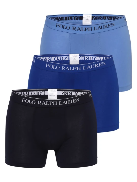 Zdjęcie produktu Polo Ralph Lauren Obcisłe bokserki pakowane po 3 szt. Mężczyźni Bawełna niebieski