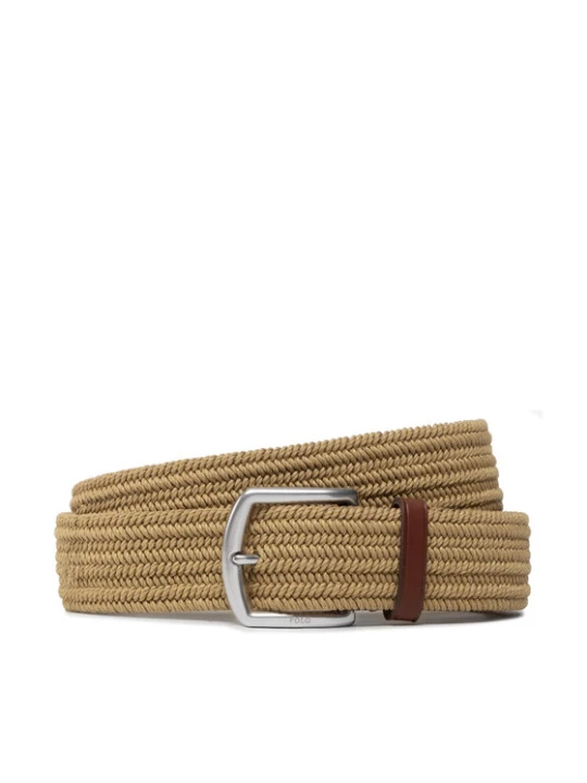 Zdjęcie produktu Polo Ralph Lauren Pasek Męski 35Mm Braid Stretch 405666041004 Brązowy
