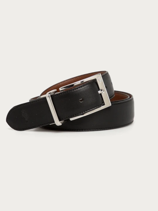 Zdjęcie produktu Polo Ralph Lauren - Pasek skórzany 405800535001 czarny