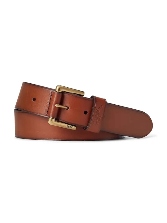 Zdjęcie produktu Polo Ralph Lauren męskie skórzane brązowy