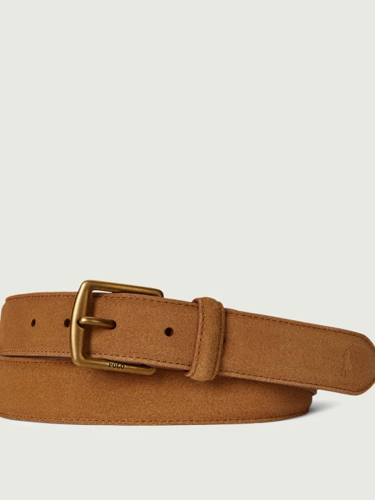 Zdjęcie produktu POLO RALPH LAUREN Pasek | zamsz camel