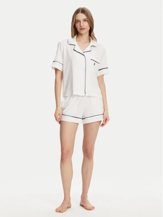 Zdjęcie produktu Polo Ralph Lauren Piżama 4P0231 Biały Regular Fit