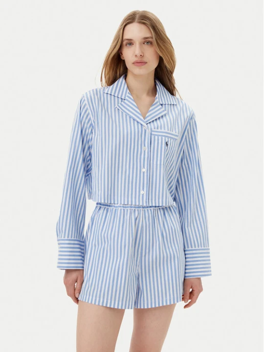 Zdjęcie produktu Polo Ralph Lauren Piżama 4P8010 Niebieski Relaxed Fit