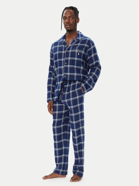 Zdjęcie produktu Polo Ralph Lauren Piżama 714754038012 Granatowy Regular Fit