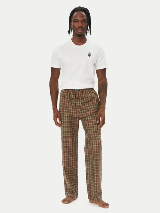 Zdjęcie produktu Polo Ralph Lauren Piżama 714931645011 Khaki Regular Fit