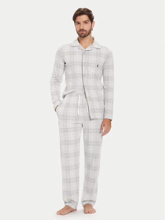 Zdjęcie produktu Polo Ralph Lauren Piżama 714P01952001 Szary Regular Fit