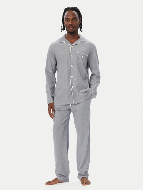 Zdjęcie produktu Polo Ralph Lauren Piżama 714P21103001 Szary Regular Fit