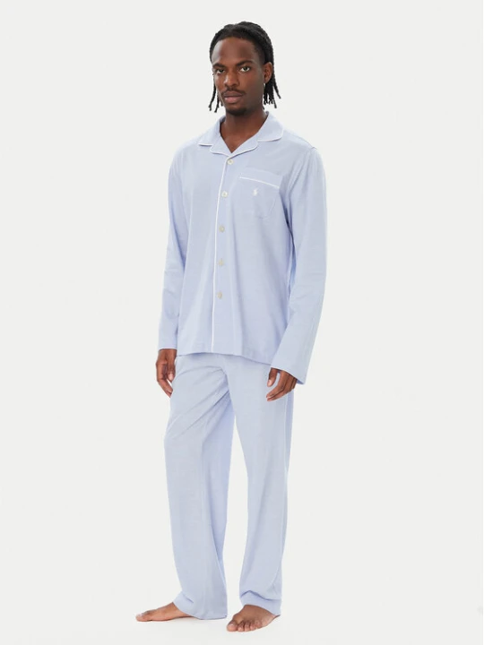 Zdjęcie produktu Polo Ralph Lauren Piżama 714P21103002 Niebieski jasny Regular Fit
