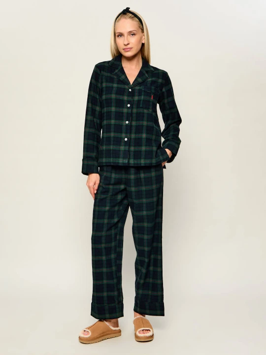 Zdjęcie produktu POLO RALPH LAUREN Piżama+opaska | Relaxed fit butelkowa zieleń
