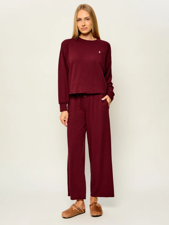 Zdjęcie produktu POLO RALPH LAUREN Piżama | Relaxed fit bordowy