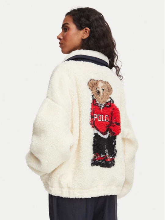 Zdjęcie produktu Polo Ralph Lauren Polar 211B17802001 Kremowy Regular Fit