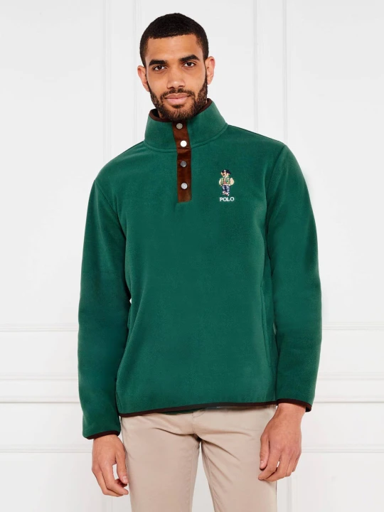 Zdjęcie produktu POLO RALPH LAUREN Polarowa Bluza | Regular Fit zielony