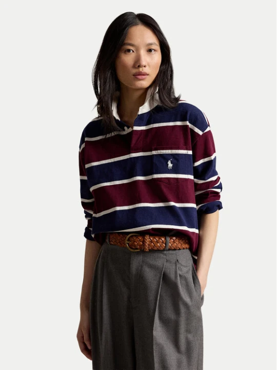 Zdjęcie produktu Polo Ralph Lauren Polo 211B17775001 Bordowy Oversize
