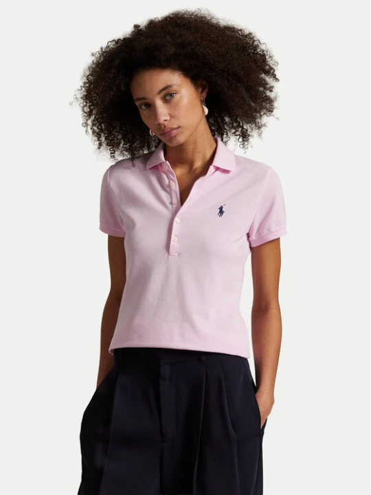 Zdjęcie produktu Polo Ralph Lauren Polo 211B18200014 Różowy jasny Slim Fit