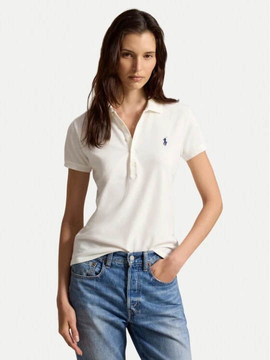 Zdjęcie produktu Polo Ralph Lauren Polo 211B18200015 Biały Slim Fit