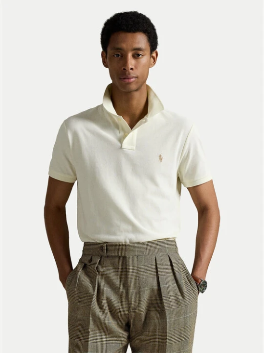 Zdjęcie produktu Polo Ralph Lauren Polo 710534735420 Écru Regular Fit Kremowy