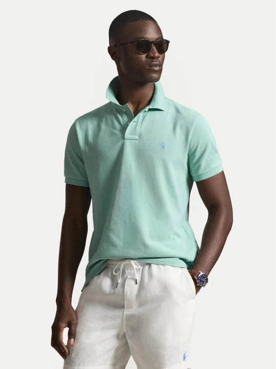 Zdjęcie produktu Polo Ralph Lauren Polo 710536856503 Zielony jasny Slim Fit