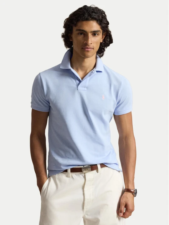 Zdjęcie produktu Polo Ralph Lauren Polo 710536856513 Niebieski jasny Regular Fit
