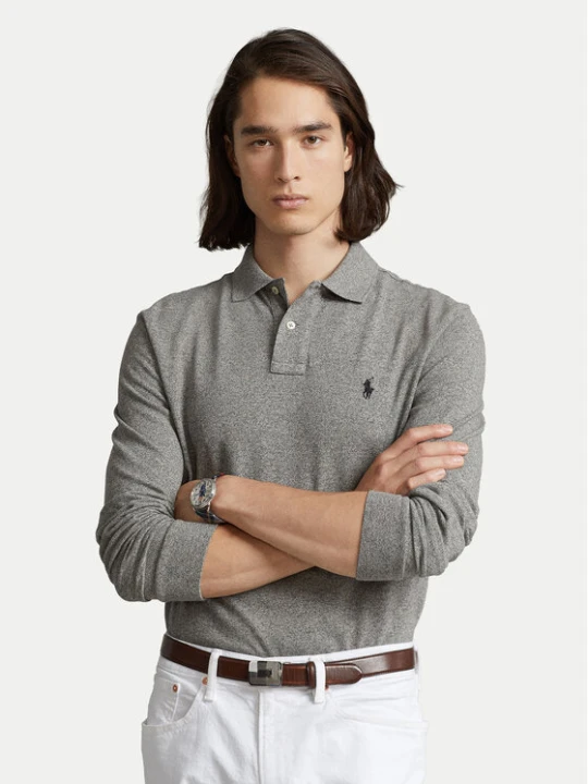 Zdjęcie produktu Polo Ralph Lauren Polo 710681126003 Szary Slim Fit