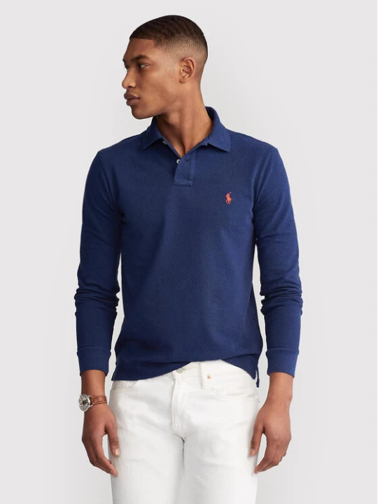 Zdjęcie produktu Polo Ralph Lauren Polo 710681126038 Granatowy Slim Fit
