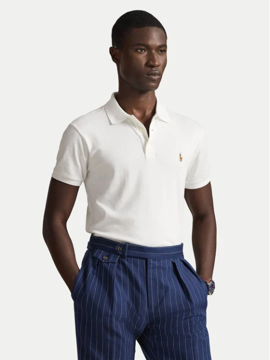 Zdjęcie produktu Polo Ralph Lauren Polo 710685514001 Biały Slim Fit