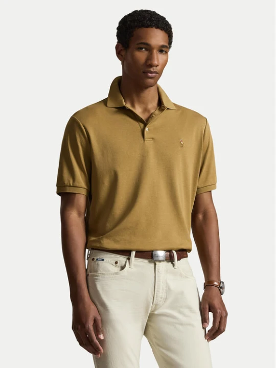 Zdjęcie produktu Polo Ralph Lauren Polo 710704319505 Brązowy jasny Custom Slim Fit