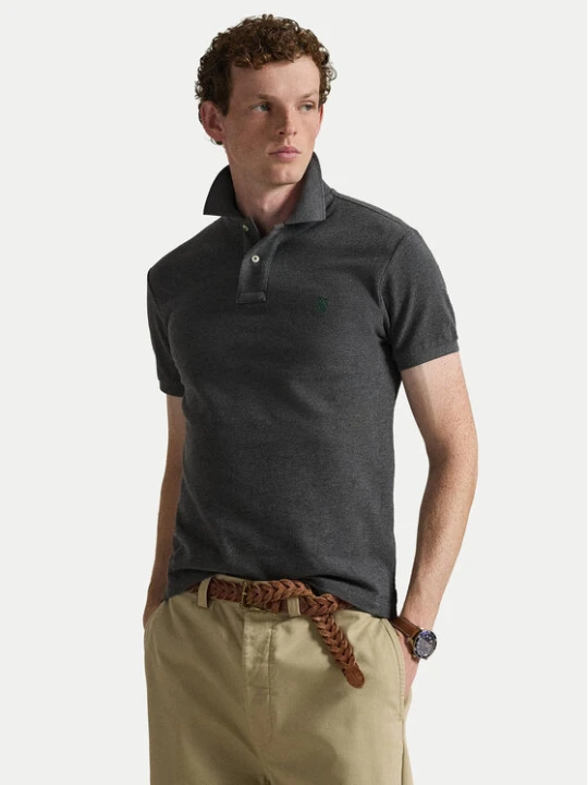 Zdjęcie produktu Polo Ralph Lauren Polo 710795080008 Szary Slim Fit