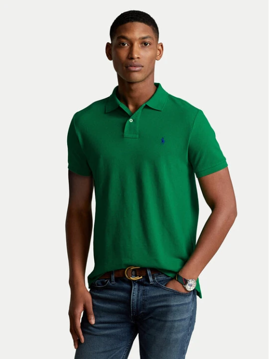 Zdjęcie produktu Polo Ralph Lauren Polo 710795080019 Zielony Slim Fit