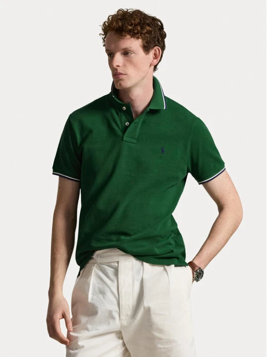 Zdjęcie produktu Polo Ralph Lauren Polo 710842621504 Zielony Regular Fit