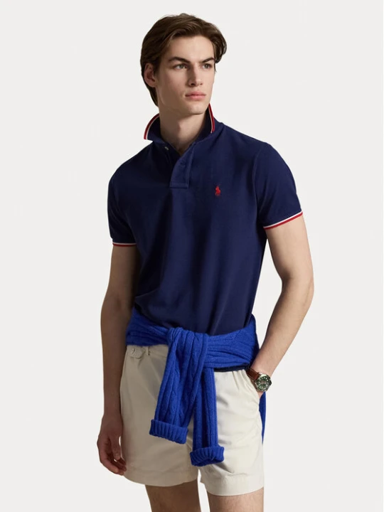 Zdjęcie produktu Polo Ralph Lauren Polo 710842621505 Granatowy Regular Fit