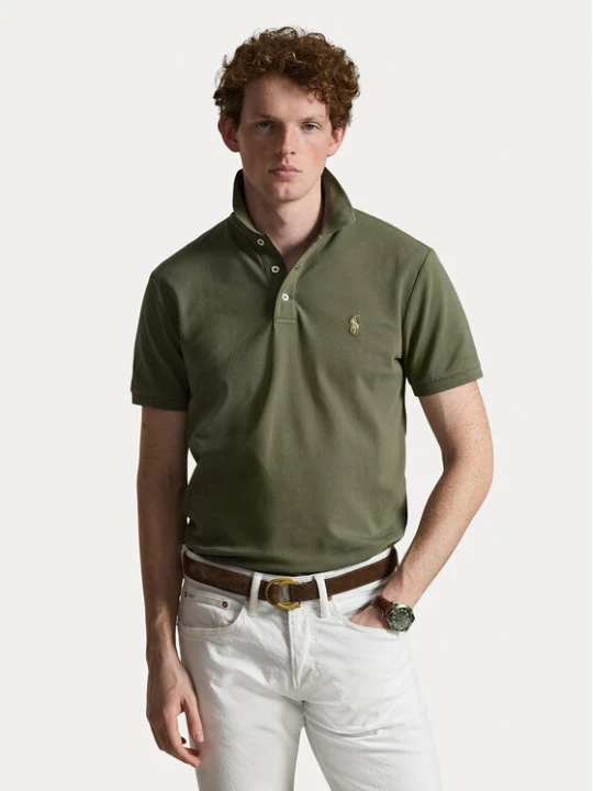 Zdjęcie produktu Polo Ralph Lauren Polo 710941439509 Zielony Slim Fit