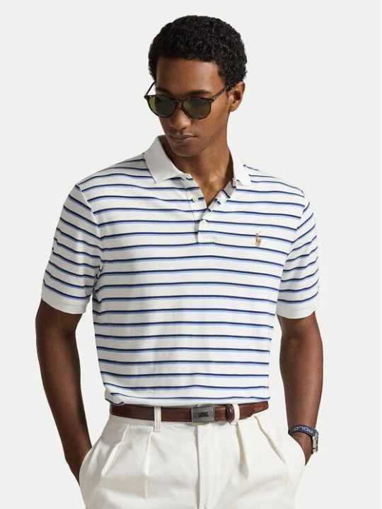 Zdjęcie produktu Polo Ralph Lauren Polo 710974586500 Biały Custom Slim Fit