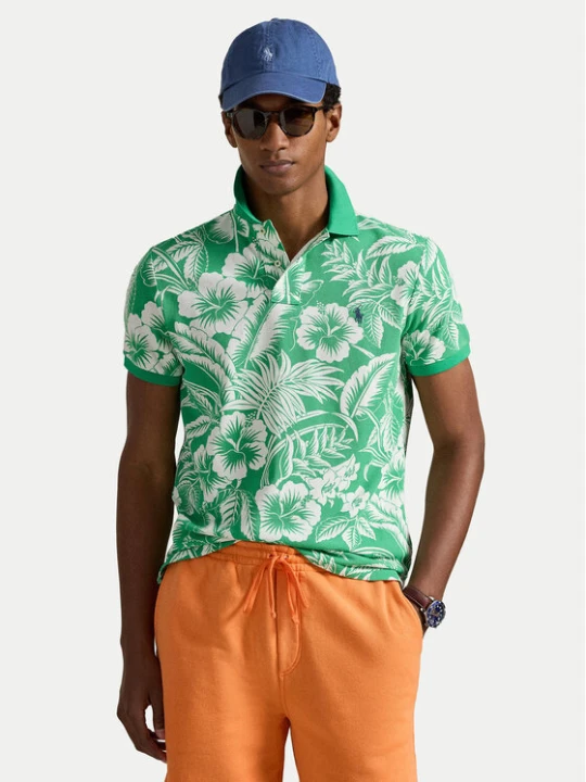Zdjęcie produktu Polo Ralph Lauren Polo 710B13529001 Zielony Slim Fit