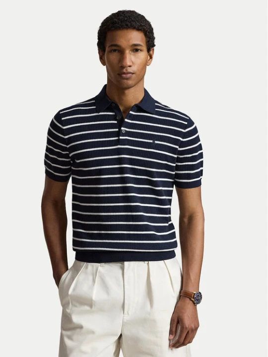 Zdjęcie produktu Polo Ralph Lauren Polo 710B17976001 Granatowy Regular Fit