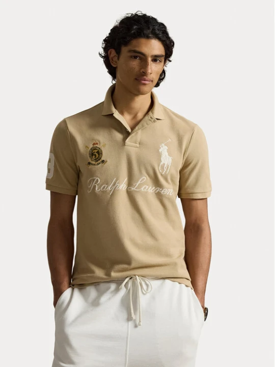 Zdjęcie produktu Polo Ralph Lauren Polo 710B20009003 Beżowy Regular Fit