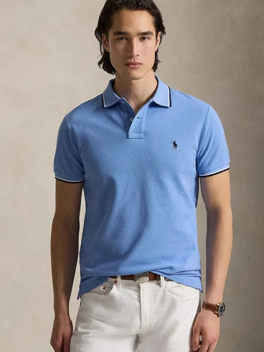 Zdjęcie produktu Polo Ralph Lauren męskie bawełniane niebieski