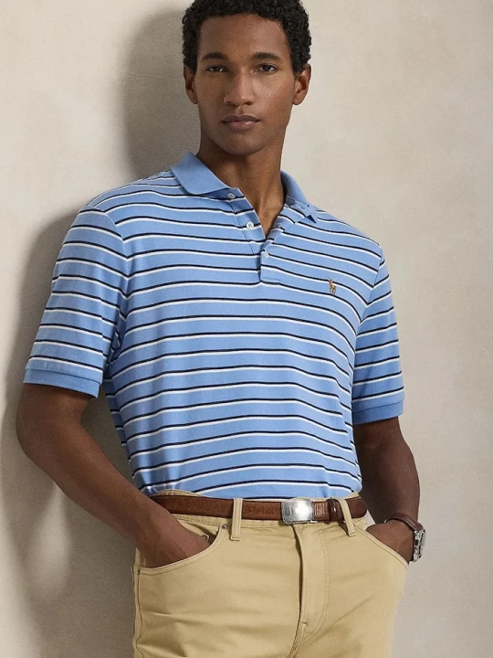 Zdjęcie produktu Polo Ralph Lauren polo bawełniane niebieski