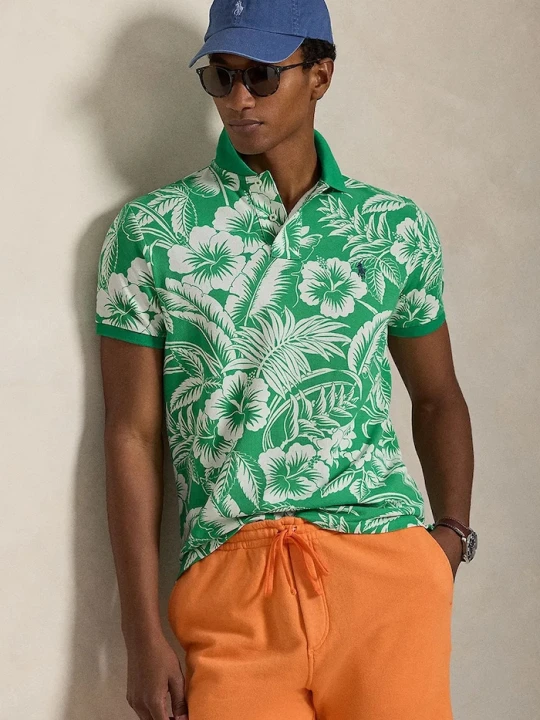 Zdjęcie produktu Polo Ralph Lauren polo bawełniane zielony