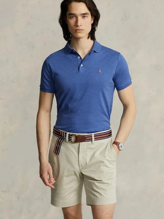 Zdjęcie produktu Polo Ralph Lauren polo bawełniane niebieski
