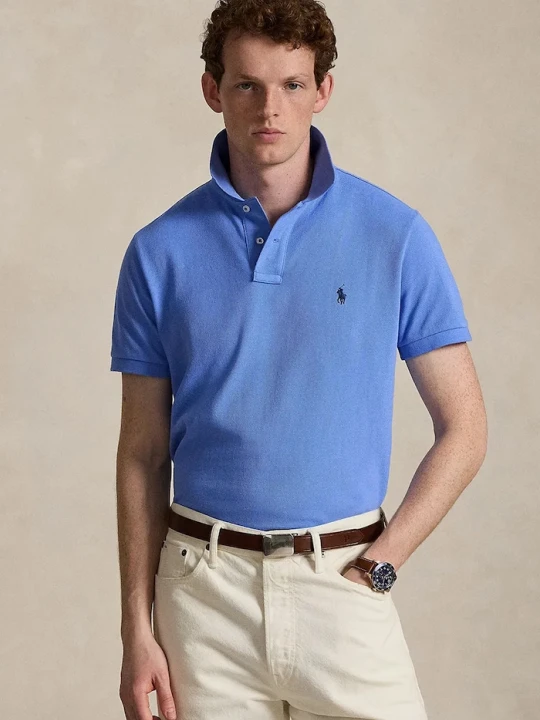 Zdjęcie produktu Polo Ralph Lauren polo bawełniane niebieski