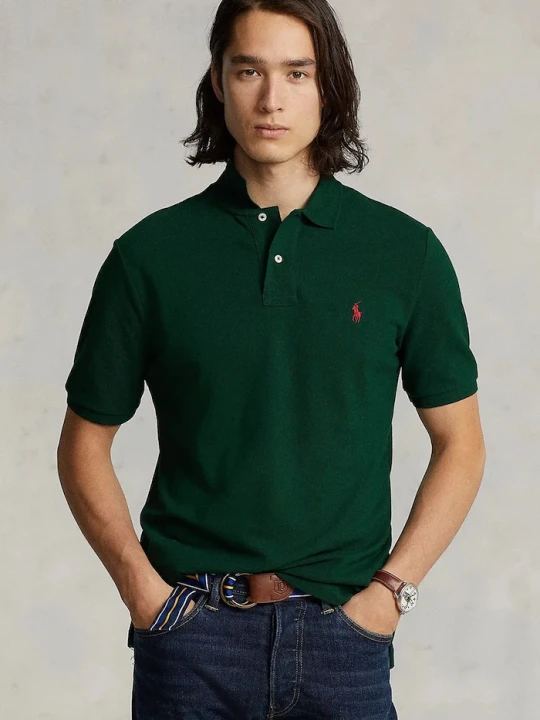 Zdjęcie produktu Polo Ralph Lauren polo bawełniane 710795080018 zielony